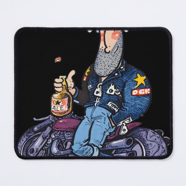 Item preview, Ogri Comic Biker With Ale  designed and sold by NilsZulauf.