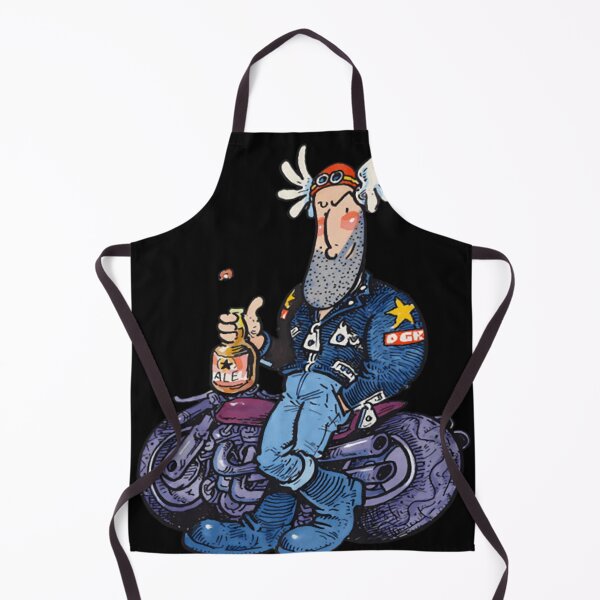 Item preview, Ogri Comic Biker With Ale designed and sold by NilsZulauf.