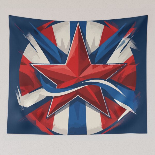 Item preview, Patriotic pattern designed and sold by Grypis.