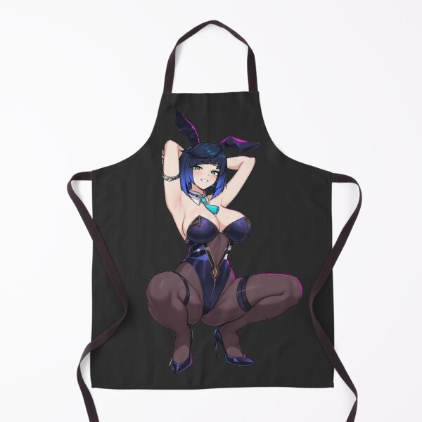Item preview, Seductive Midnight Bunny Temptress in Glossy Corset Pose designed and sold by Jimakmo.