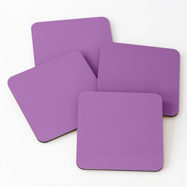 Item preview, Violet Purple Solid Plain Background designed and sold by burbankdesigns.