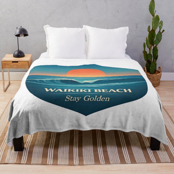 Item preview, Golden Waves Keep Calling designed and sold by EdvvinStudios.