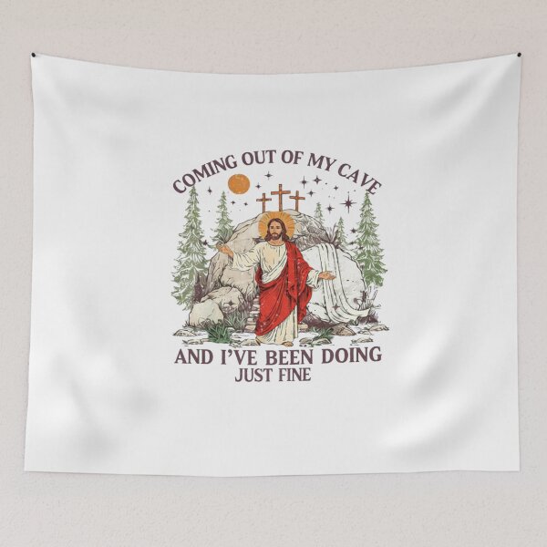 Item preview, Coming Out Of My Cave And I've Been Doing Just Fine  designed and sold by marilynrobbie.