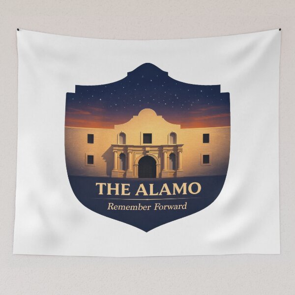 Item preview, Forward With the Alamo Spirit designed and sold by EdvvinStudios.