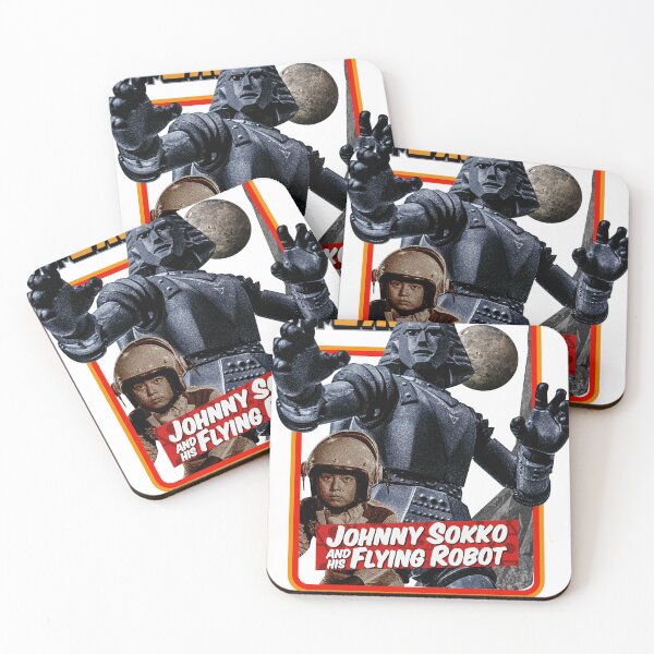 Item preview, Vintage Johnny Sokko Flying Robot Classic 60s Tokusatsu Artwork designed and sold by Realmendesign.
