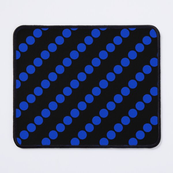 Item preview, Cobalt Blue Polka Dots on Black(CL) designed and sold by POLKAIWERX.