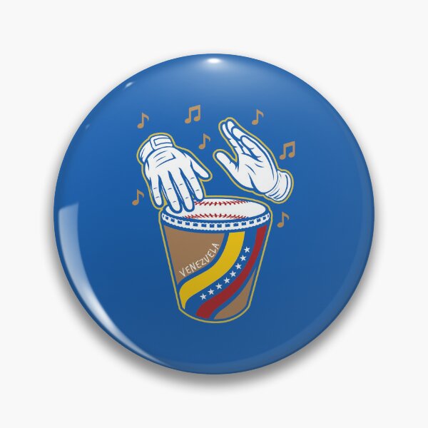 Item preview, World Baseball Classic -Tambor Béisbol Venezuela Flag designed and sold by HeatherCWolf.