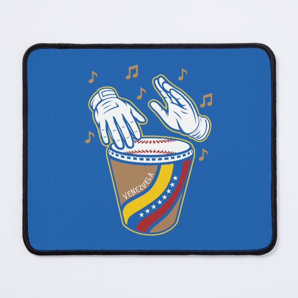 Item preview, World Baseball Classic -Tambor Béisbol Venezuela Flag designed and sold by HeatherCWolf.