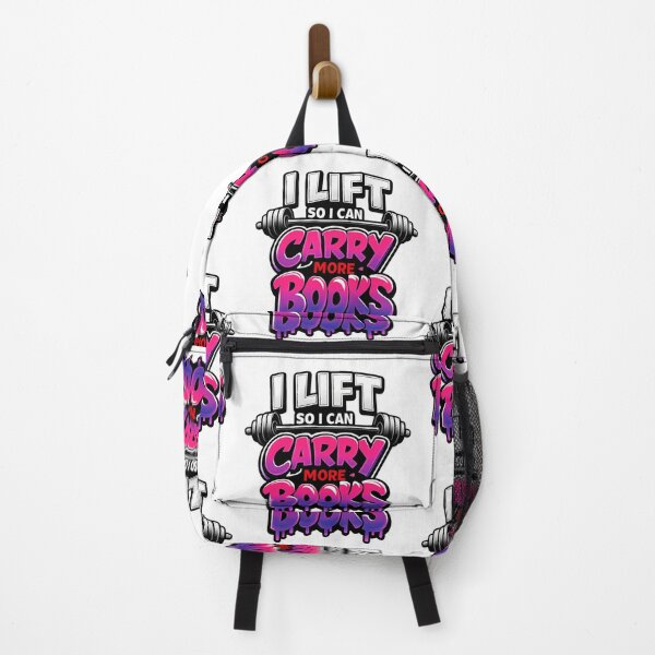 Item preview, I Lift So I Can Carry More Books Funny Gym Reader designed and sold by Ali-printshop.
