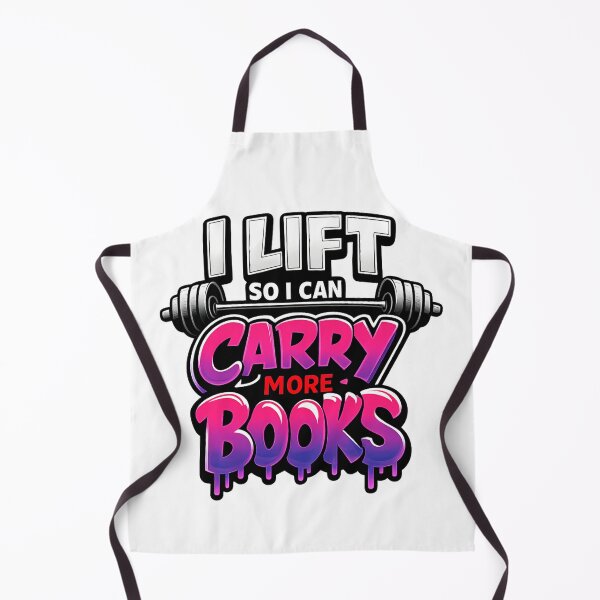 Item preview, I Lift So I Can Carry More Books Funny Gym Reader designed and sold by Ali-printshop.