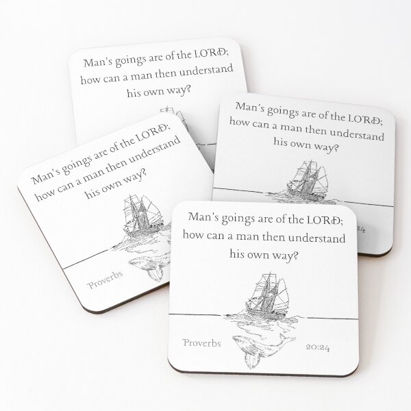 Item preview, Proverbs 20:24 designed and sold by Undonemadenew.