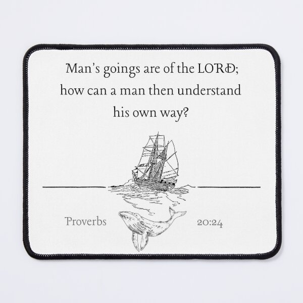 Item preview, Proverbs 20:24 designed and sold by Undonemadenew.