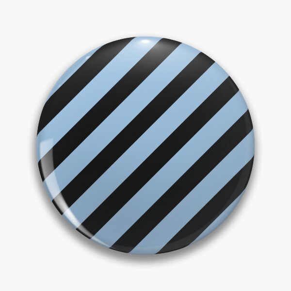 Item preview, Diagonal Striped Black And Baby Blue Pattern designed and sold by pattern-archive.