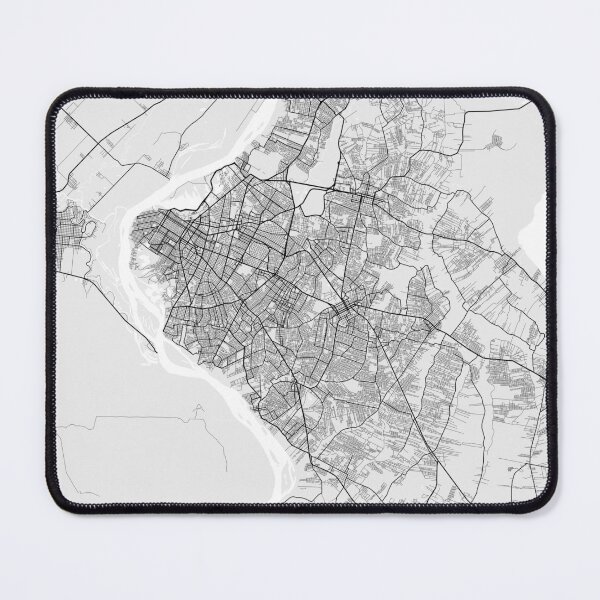 Item preview, Asuncion City Map of Paraguay - Minimalist designed and sold by deMAP.