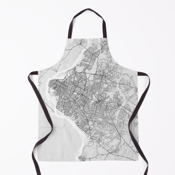 Item preview, Asuncion City Map of Paraguay - Minimalist designed and sold by deMAP.