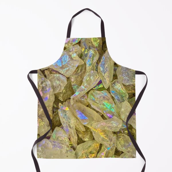 Item preview, Iridescent Angel Aura Quartz Crystals – Rainbow Prism Gemstone Macro Photography designed and sold by aadventures.