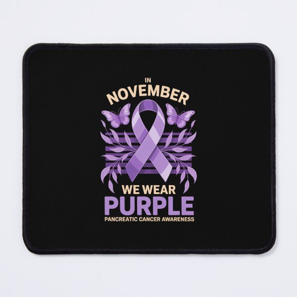 Item preview, In November We Wear Purple Pancreatic Cancer Awareness Month designed and sold by EllenJast.