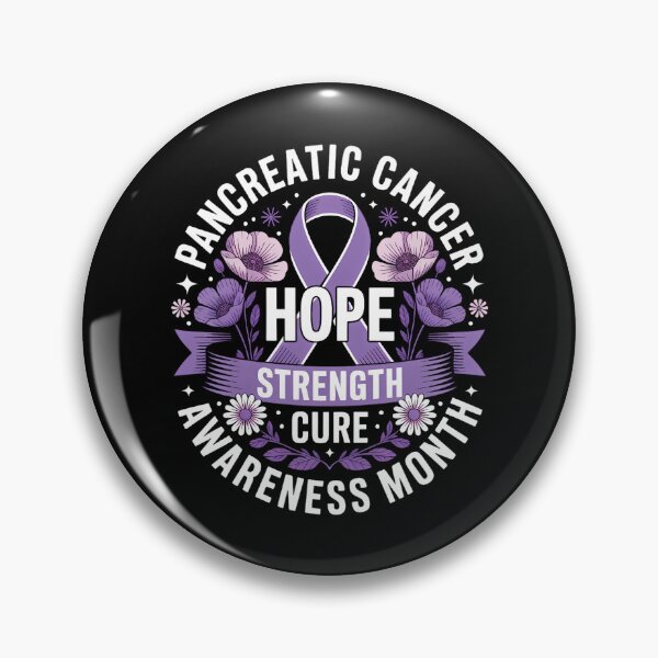 Item preview, In November We Wear Purple Pancreatic Cancer Awareness Month designed and sold by EllenJast.
