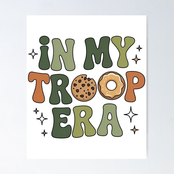 Item preview, In My Troop Era Cookie Dealer Girl Troop Leader Scout Dealer designed and sold by EllenJast.