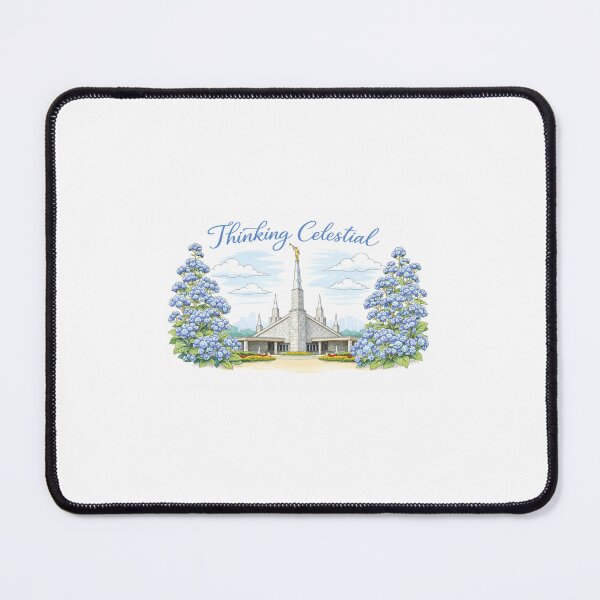 Item preview, Thinking Celestial, Dallas, Texas Temple designed and sold by Da Active Life.
