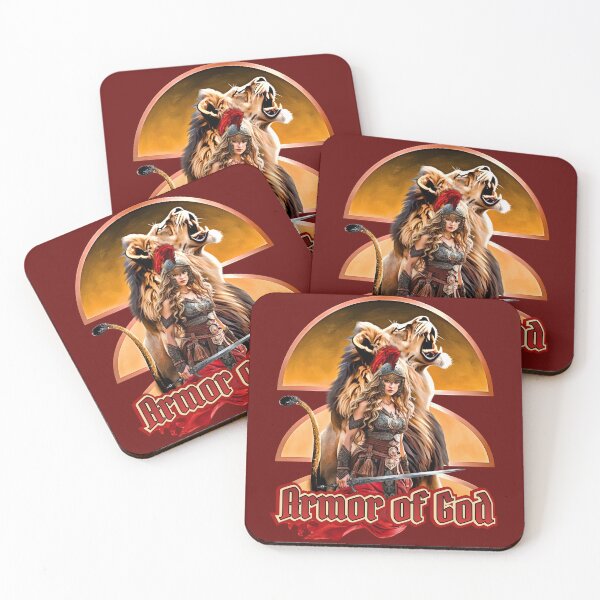 Item preview, Armor of God Warrior Lioness designed and sold by Tripp Art Studio.