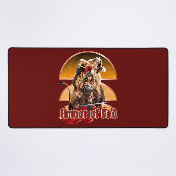 Item preview, Armor of God Warrior Lioness designed and sold by Tripp Art Studio.