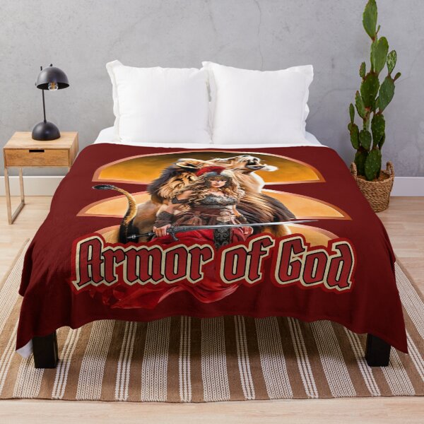 Item preview, Armor of God Warrior Lioness designed and sold by Tripp Art Studio.