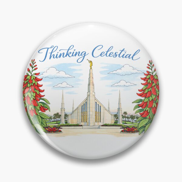 Item preview, Thinking Celestial, Buenos Aires, Argentina Temple designed and sold by Da Active Life.