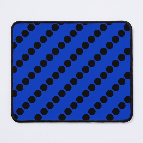 Item preview, Black Polka Dot on Cobalt Blue (CL) designed and sold by POLKAIWERX.