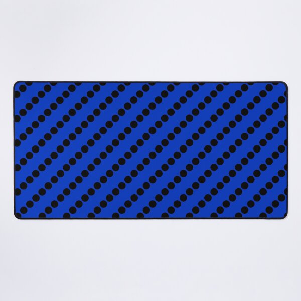 Item preview, Black Polka Dot on Cobalt Blue (CL) designed and sold by POLKAIWERX.