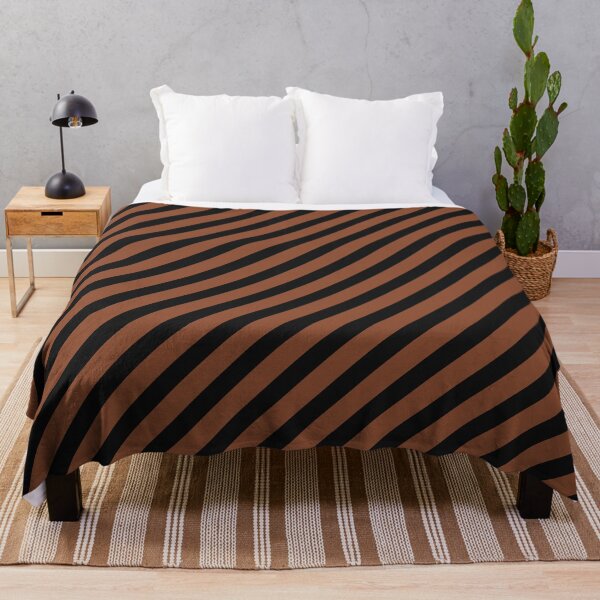 Item preview, Black And Copper Diagonal Striped Pattern designed and sold by pattern-archive.