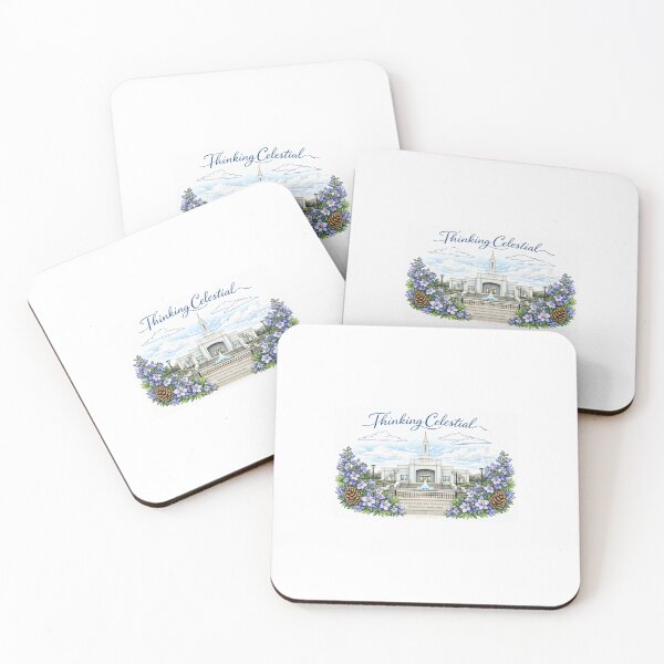 Item preview, Thinking Celestial, Grand Junction, Colorado Temple designed and sold by Justtryjng.