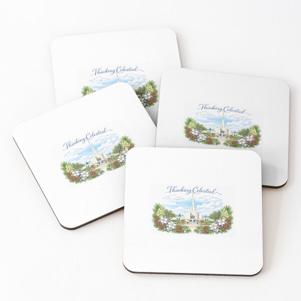 Item preview, Thinking Celestial, Denver, Colorado Temple designed and sold by Justtryjng.