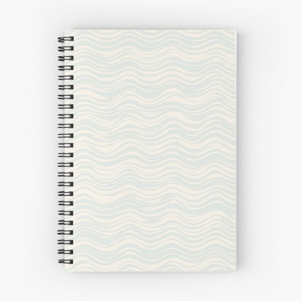 Item preview, Light Blue and White Wavy Lines Background designed and sold by burbankdesigns.