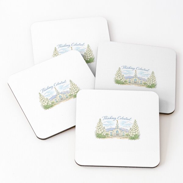 Item preview, Thinking Celestial  Albuquerque, New Mexico Temple designed and sold by Da Active Life.