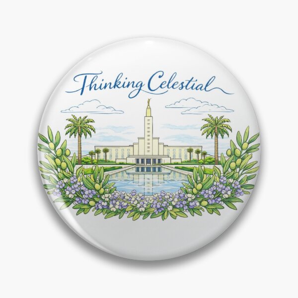 Item preview, Thinking Celestial Los Angeles Temple designed and sold by Da Active Life.