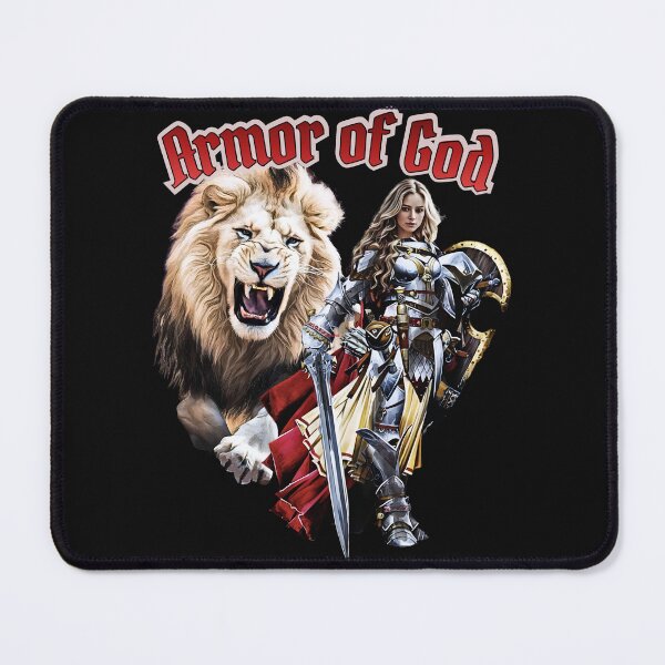 Item preview, Armor of God (Lioness Warrior) designed and sold by Tripp Art Studio.