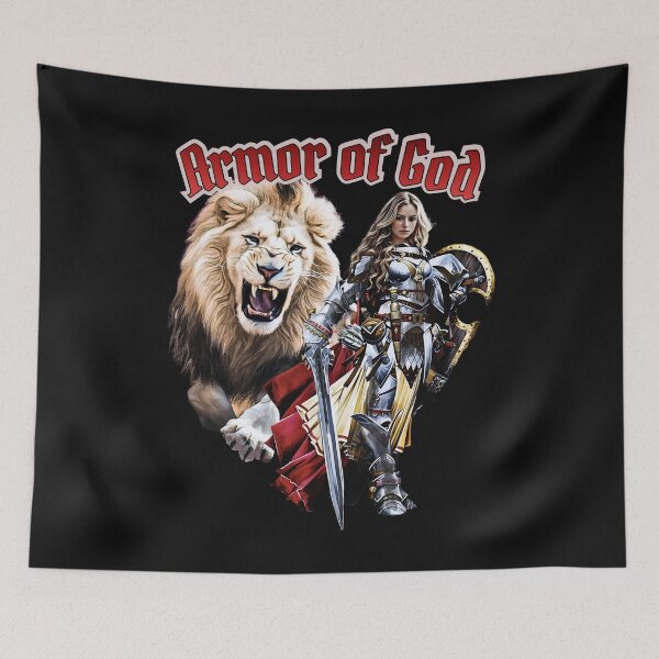 Item preview,  Armor of God (Lioness Warrior) designed and sold by Tripp Art Studio.