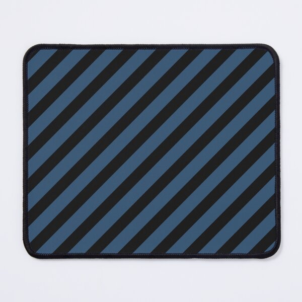 Item preview, Black And Denim Diagonal Striped Pattern designed and sold by pattern-archive.