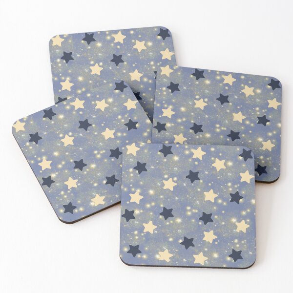 Item preview, Black Yellow Sparkly Stars Design designed and sold by Furkan Al-Gburi.