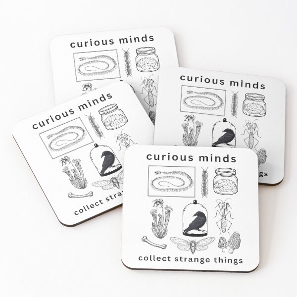 Item preview, curious minds collect strange things designed and sold by halesyeahhh.