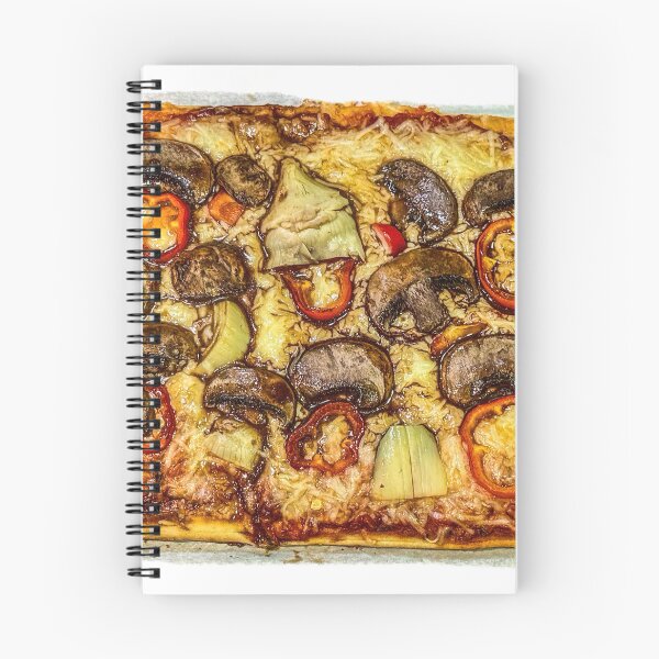 Item preview, Mushroom Pizza with Roasted Mushrooms – Rustic Veggie Sheet Pan Pizza Food Photography designed and sold by aadventures.