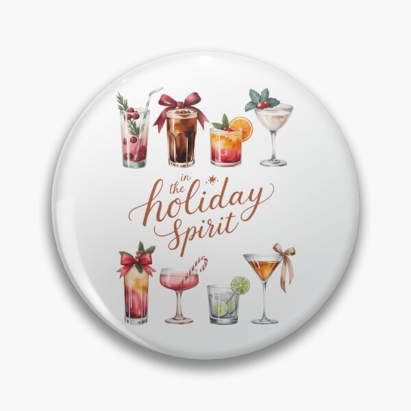 Item preview, In The Holiday Spirit, Christmas Cocktails designed and sold by EllenJast.