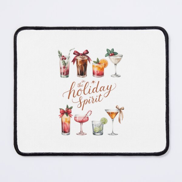 Item preview, In The Holiday Spirit, Christmas Cocktails designed and sold by EllenJast.