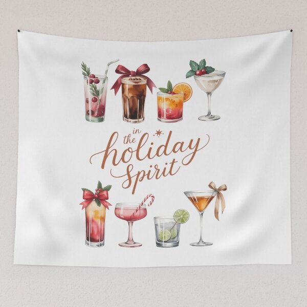 Item preview, In The Holiday Spirit, Christmas Cocktails designed and sold by EllenJast.