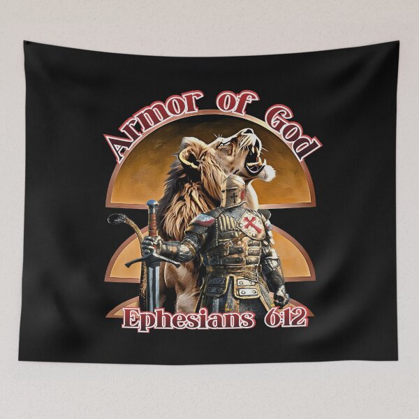 Item preview,    Armor of God Warrior of Faith  designed and sold by Tripp Art Studio.