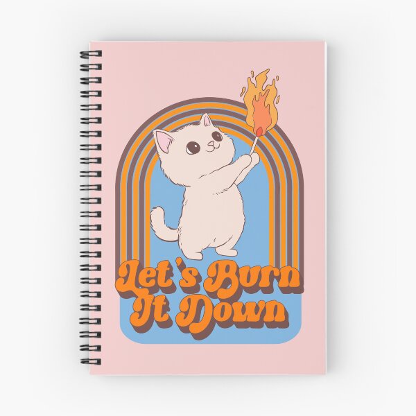 Item preview, Let’s burn it down cat designed and sold by Jess.a.creates.
