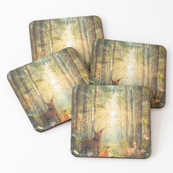 Item preview, Forest Animals Shower Curtain designed and sold by JunnuCreations.