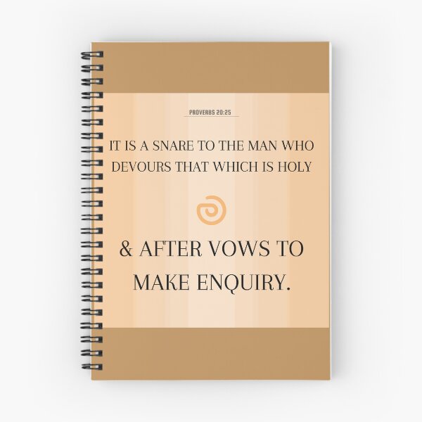 Item preview, Proverbs 20:25 designed and sold by Undonemadenew.