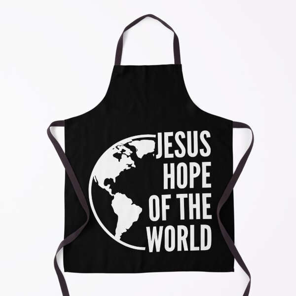Item preview, Jesus – Hope of the World - Black Typography Design designed and sold by MoriaStore.